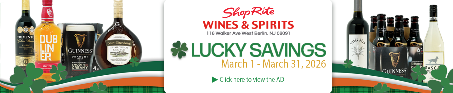 Wines & Spirits Lucky Savings