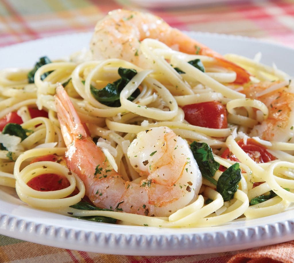 Garlicky Shrimp Pasta Recipe | South Jersey | Zallie Family Markets