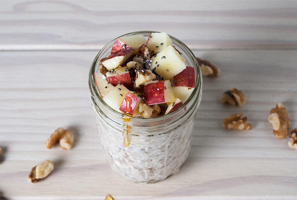 Apple Pie Overnight Oats