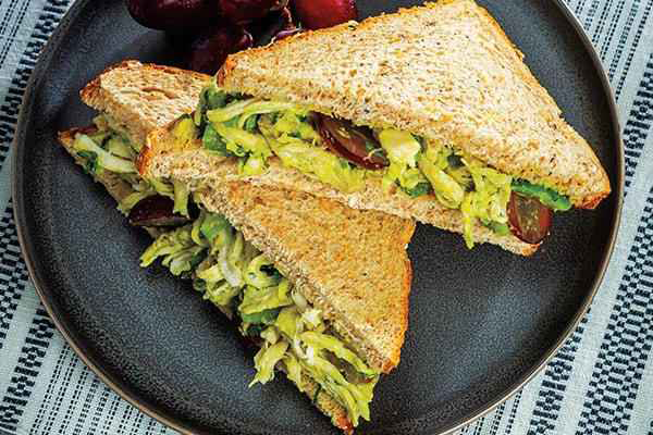 Avocado-Chicken Salad Sandwiches