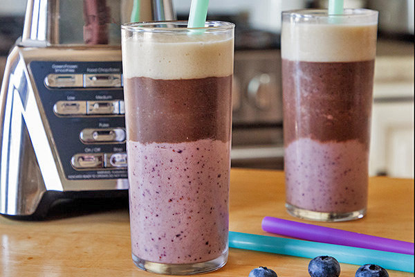 Berry Sweet Layered Smoothies