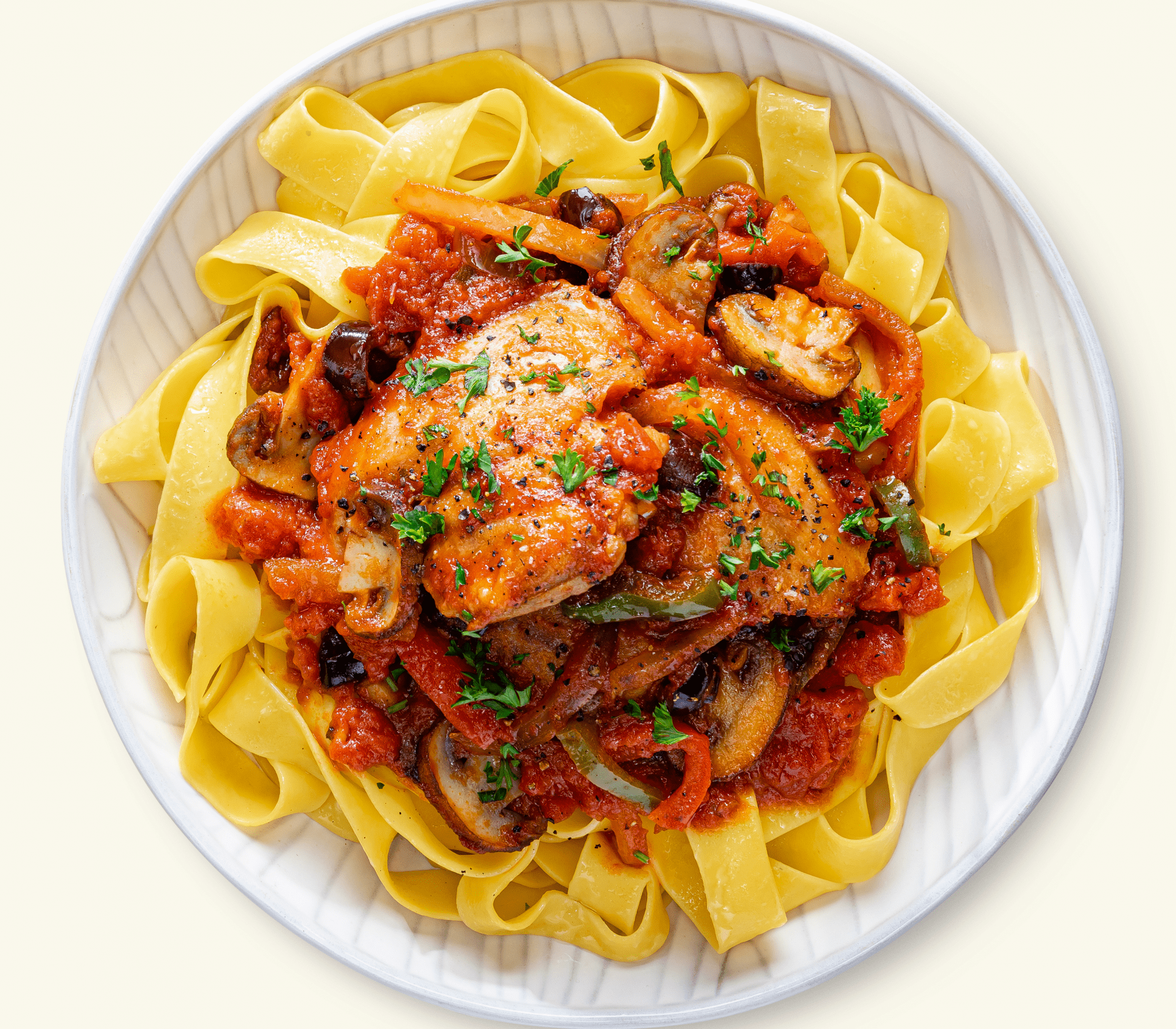 Braised Chicken Cacciatore