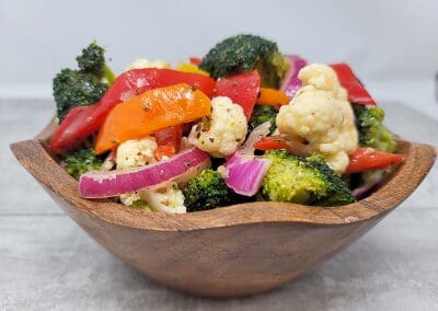 Broccoli and Cauliflower Salad