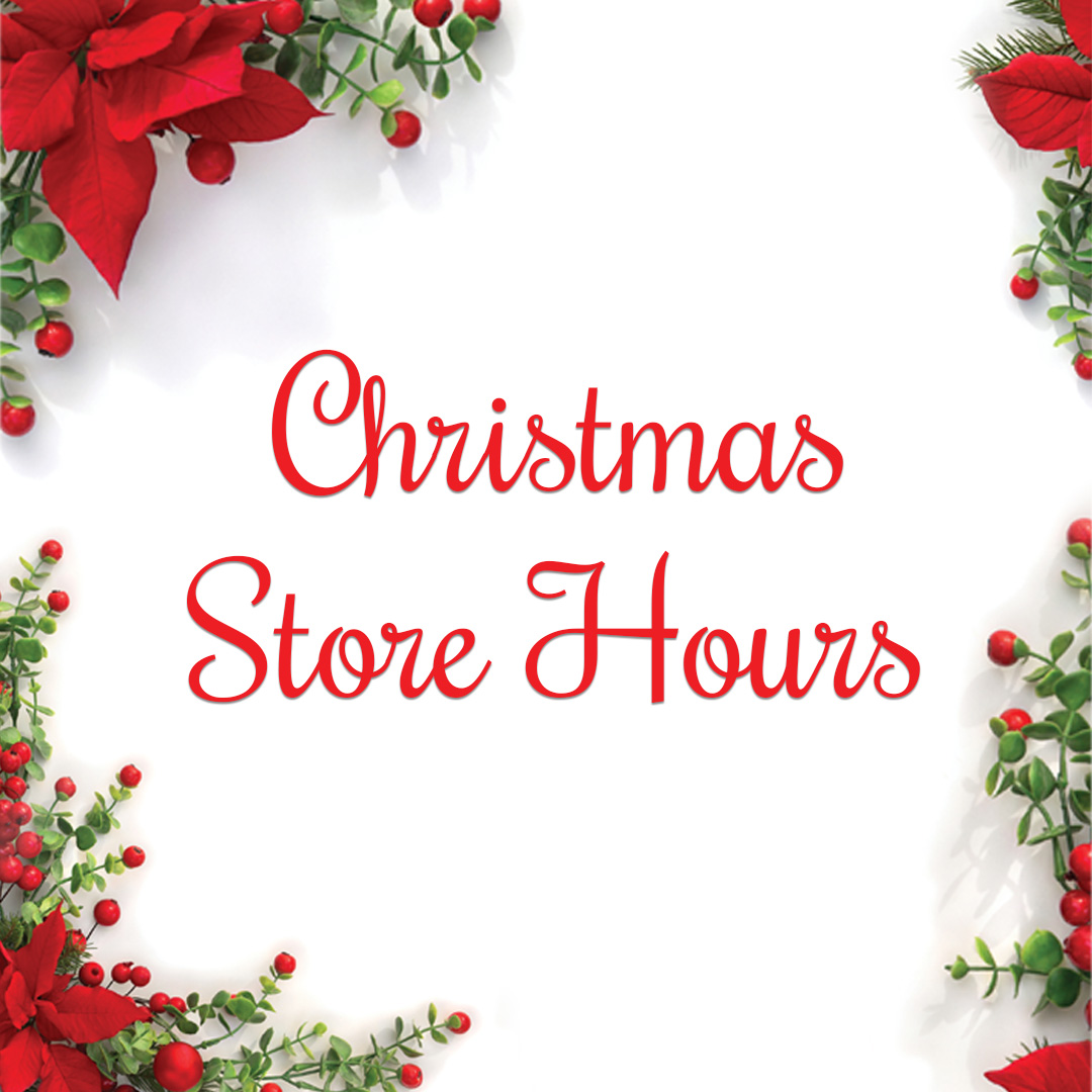 Christmas Store Hours Zallie Family Markets