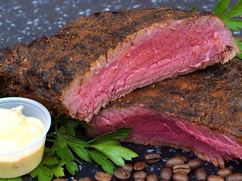 Coffee Rubbed London Broil