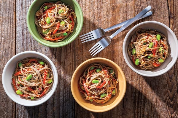 Cold Sesame Noodle Salad