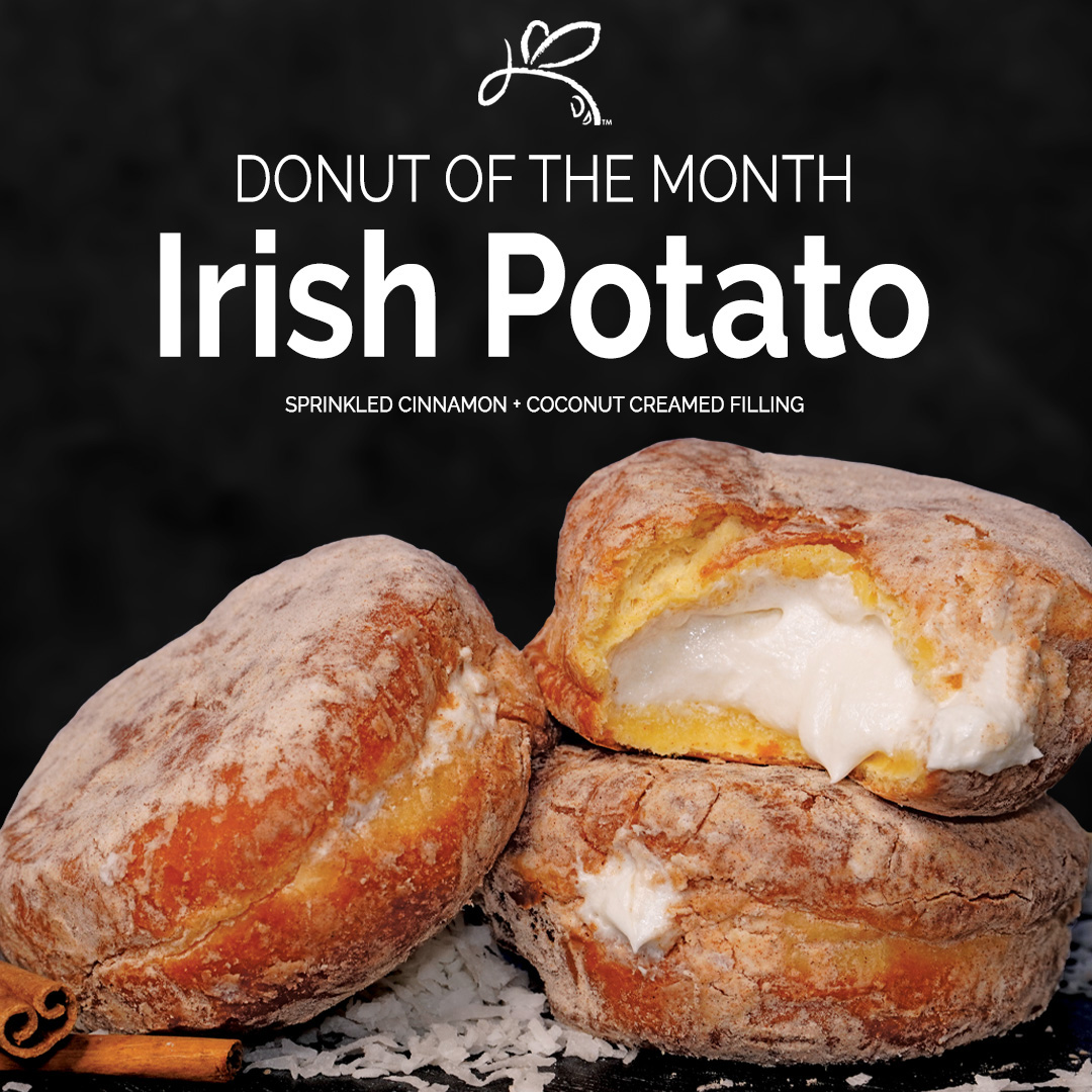Donut of the Month Irish Potato
