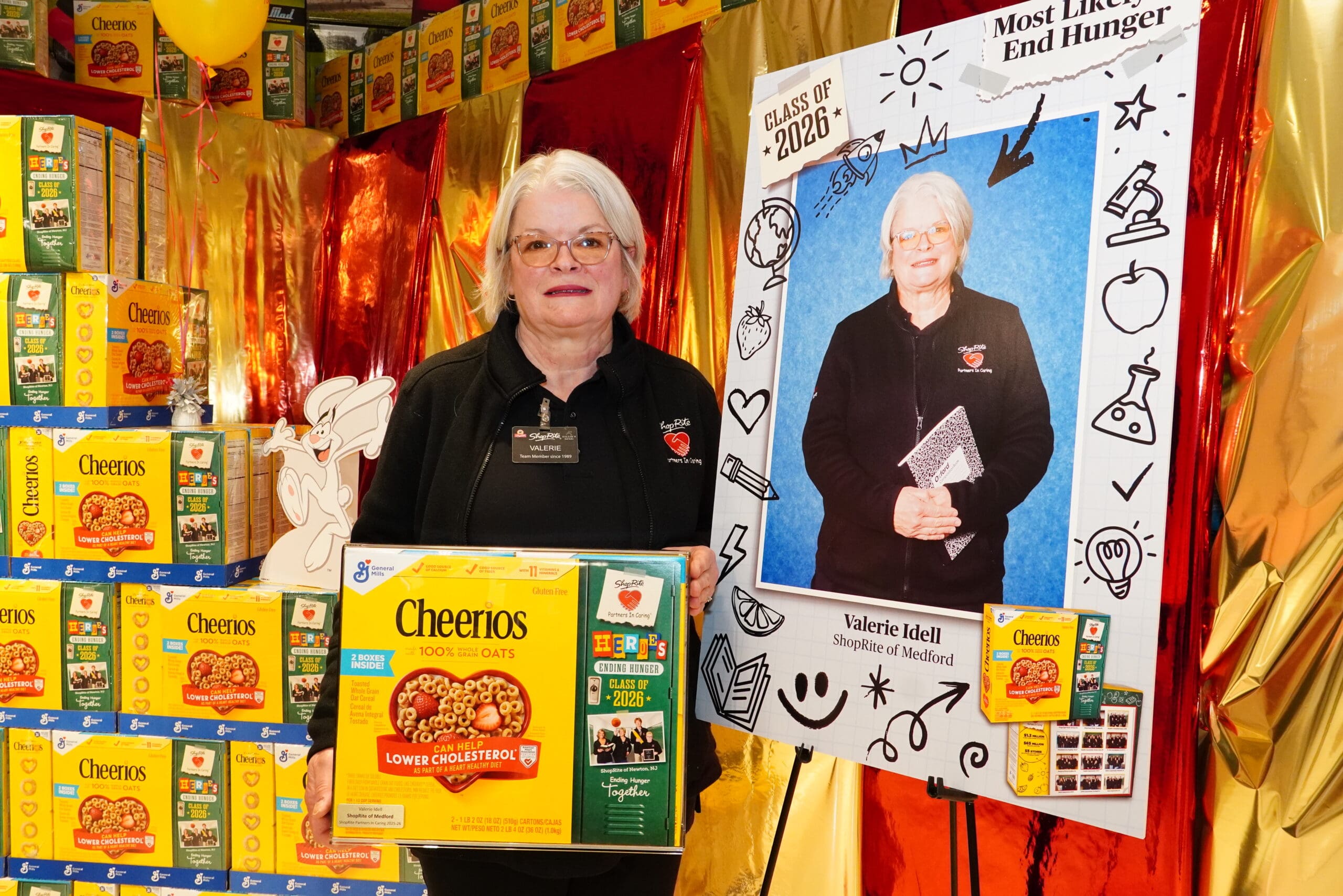 Valerie Idell Cheerios Box