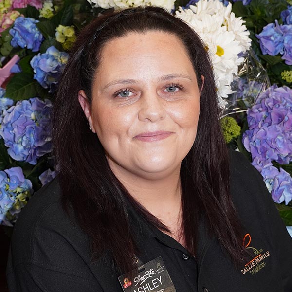 Ashley Jenkinson - Floral Manager 