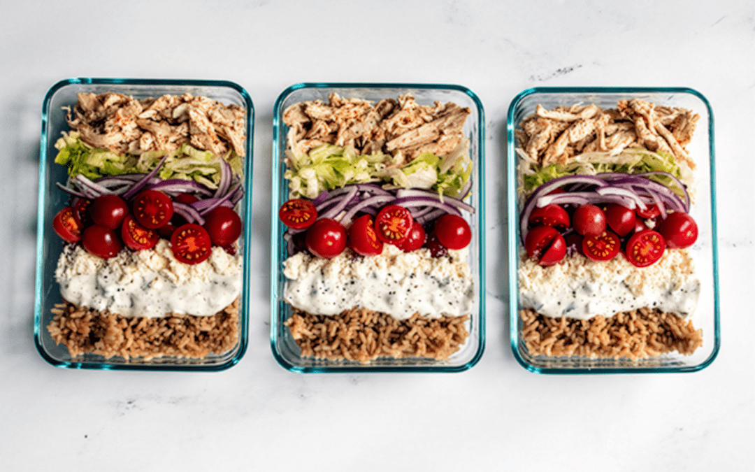 Greek Chicken Grain Bowl Meal Prep