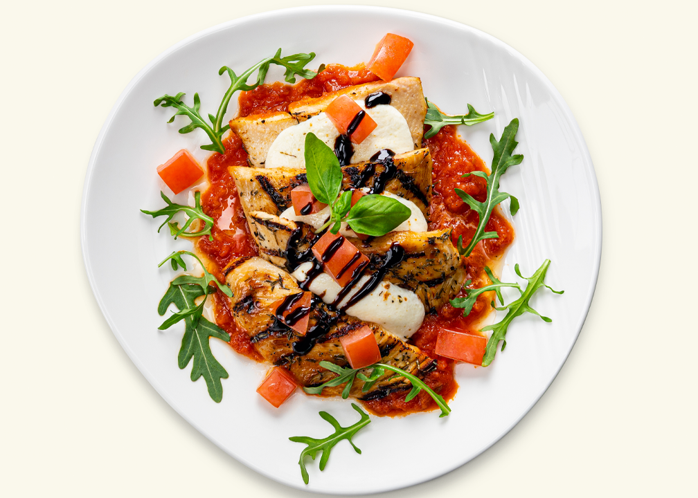 Grilled Caprese Chicken