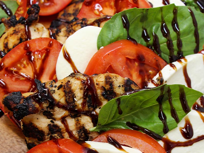 Grilled Chicken Caprese