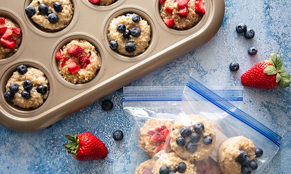 Meal Prep Freezer Steel Cut Oatmeal