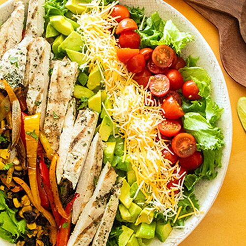 Mexican Style Grilled Chicken Salad