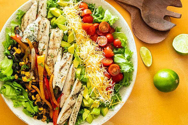 Mexican Style Grilled Chicken Salad