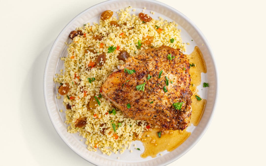 Middle Eastern Chicken Meal