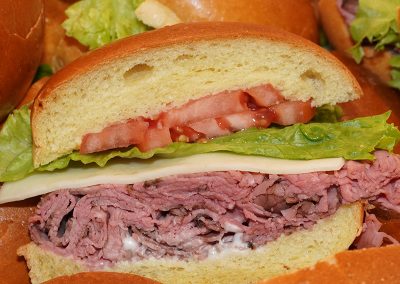 Specialty Sandwich Platter, Store-Baked Roast Beef