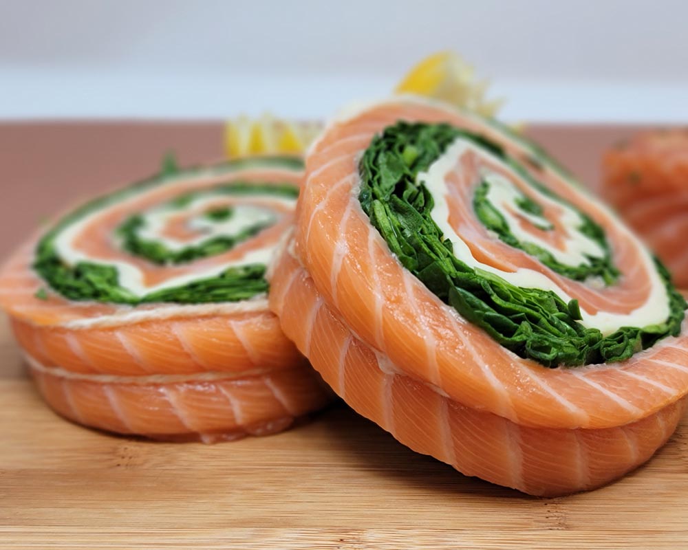 Salmon Pinwheels