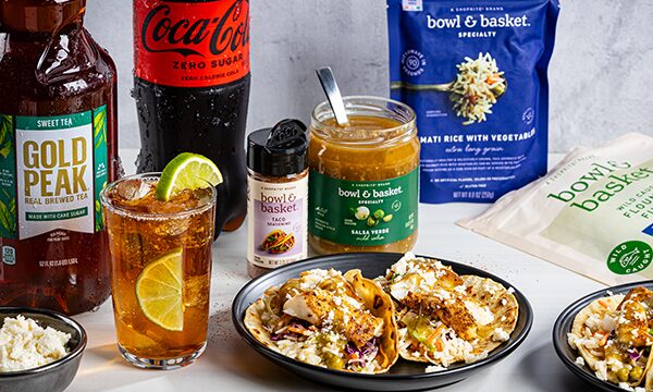 Salsa Verde Fish Tacos