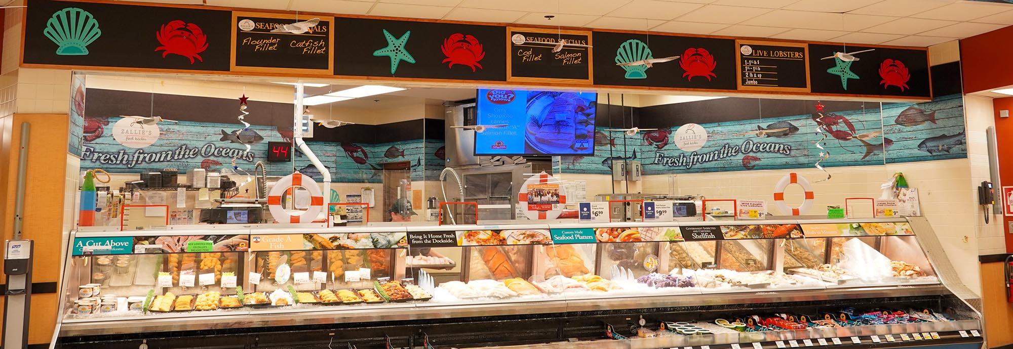 Seafood Department Seafood Market Sickerville Zallie Family Markets