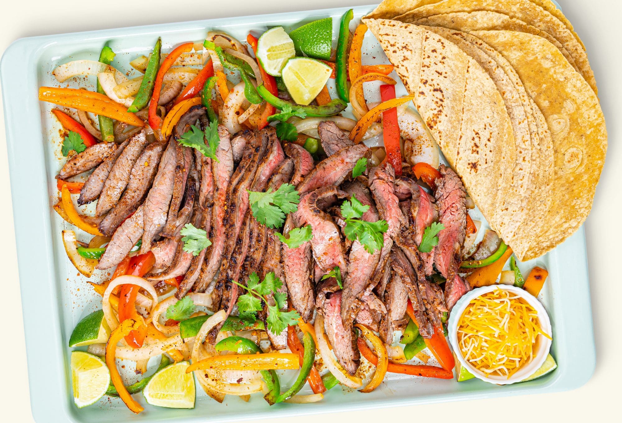 Sheet Pan Steak Fajitas