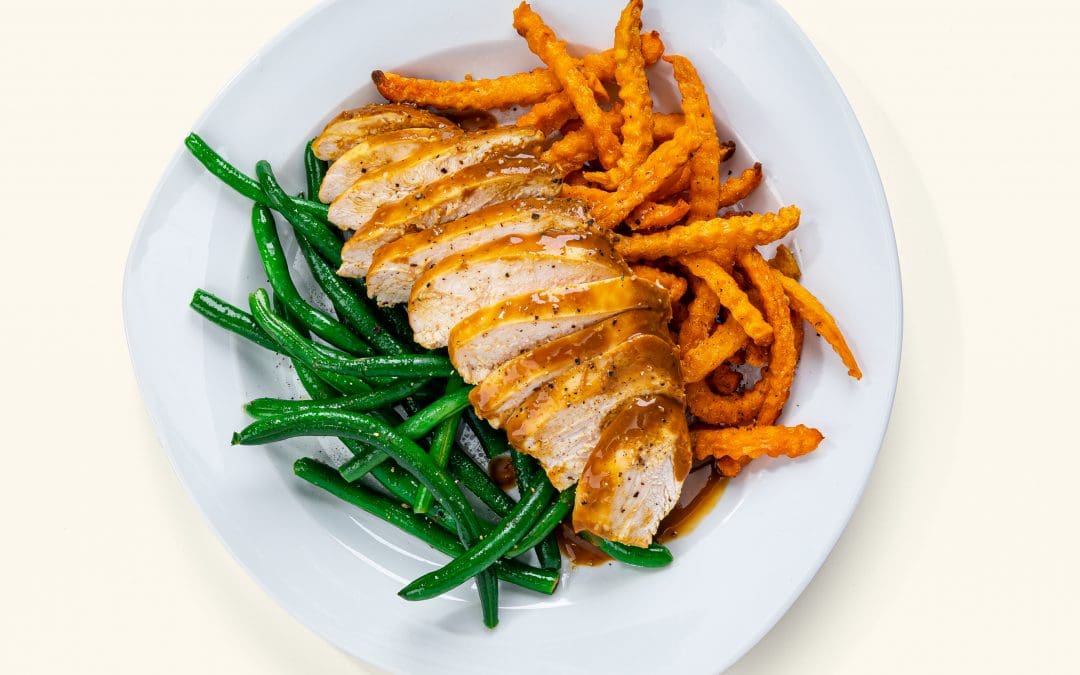 Slow Cooker Balsamic Chicken Dinner