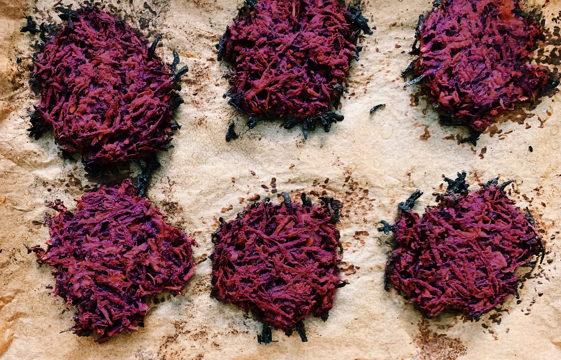 Stokrs Purple Sweet Potato Latkes