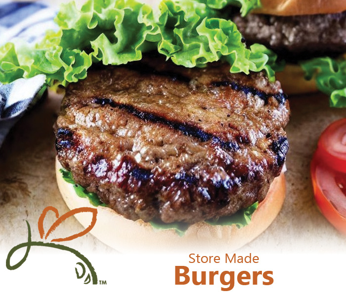 Store Made Burgers Zallie Family Markets