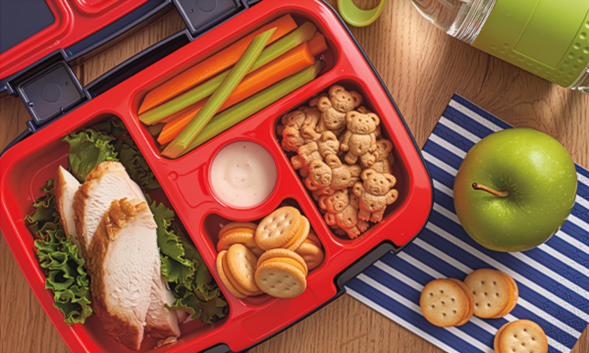 Teddy Graham Chicken and Ranch Lunch Box