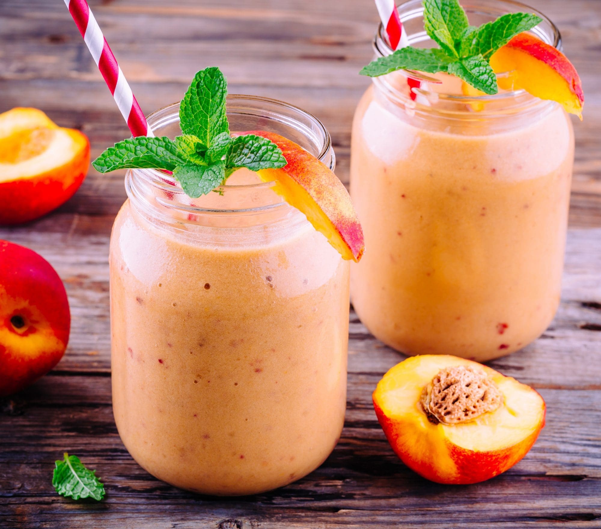 Tropical Peach Smoothie