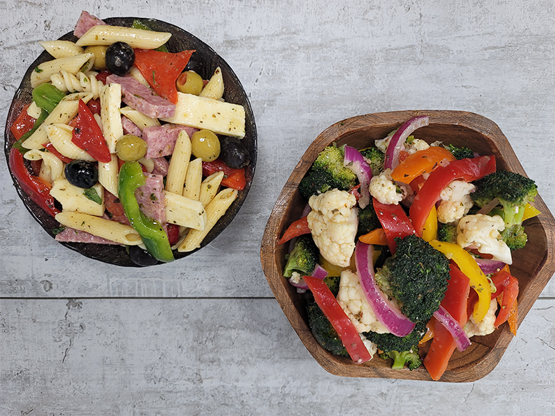 Variety of Salads