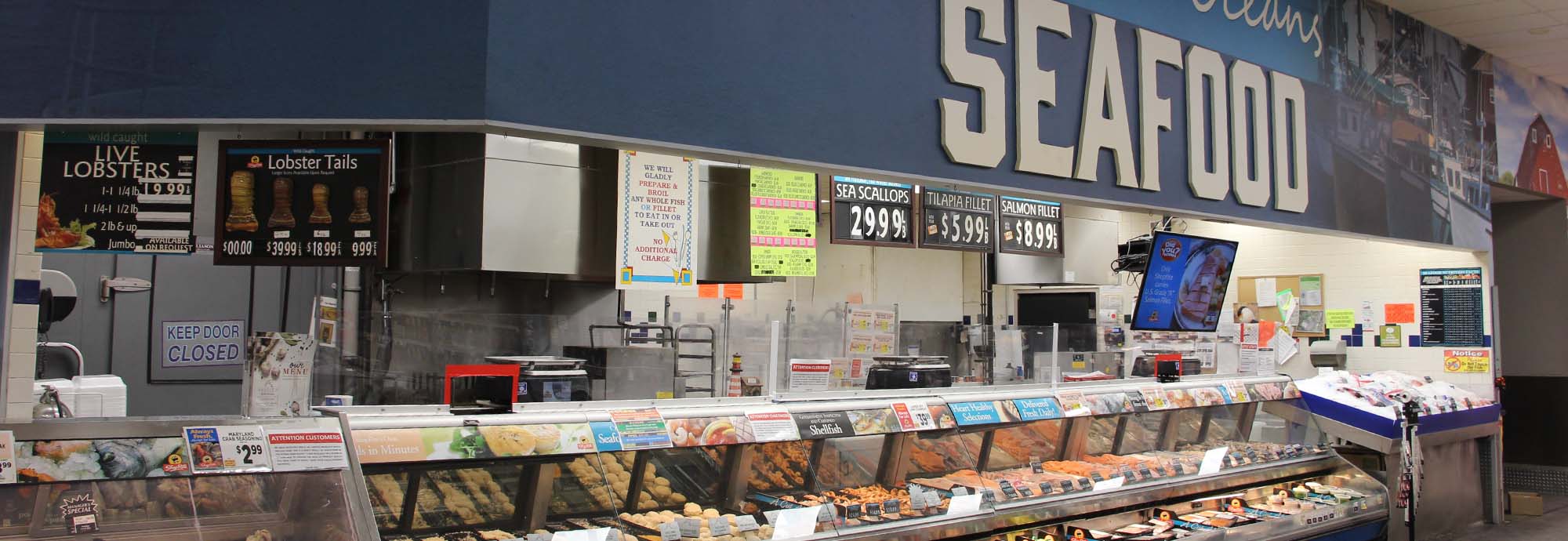 West Deptford Seafood Department Fresh Seafood South Jersey Zallie's Fresh Kitchen