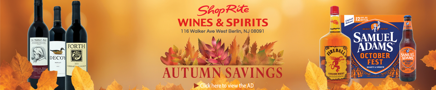 Wines & Spirits Autumn Savings