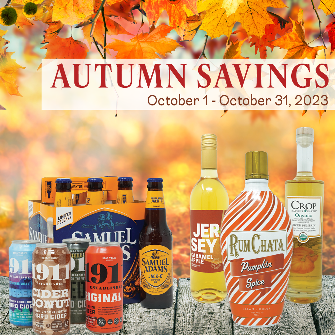 Wines & Spirits Autumn Savings