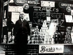 Mr. George Zallie's father began a family tradition by operating a grocery store in Ocean City, N.J., and then one in Philadelphia.
