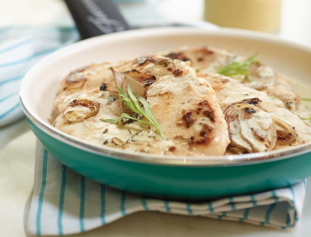 Chicken with Tarragon−Mustard Sauce Recipe South Jersey Zallie